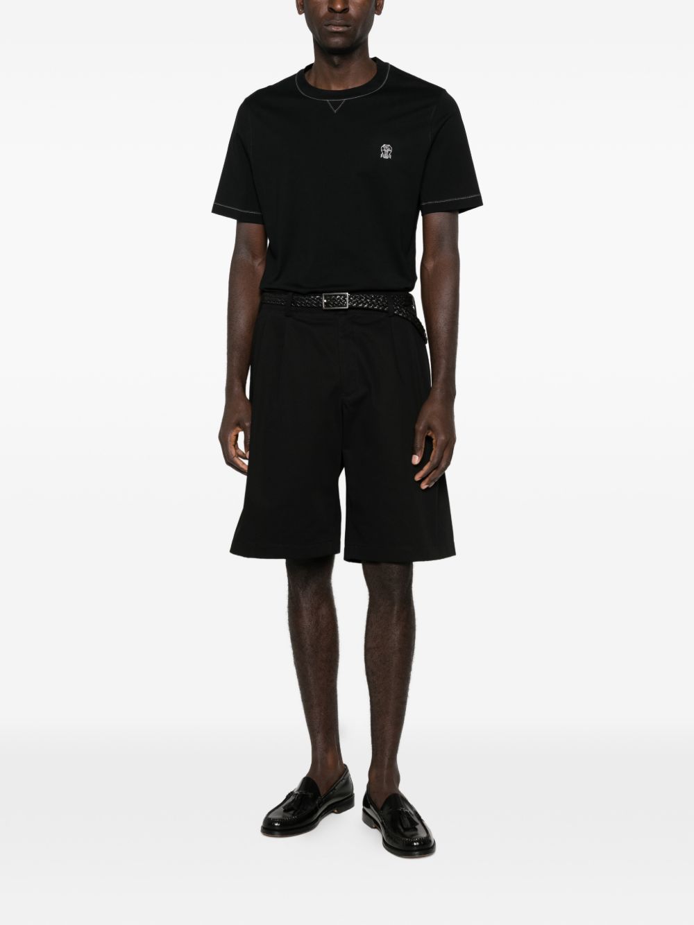 Brunello Cucinelli T-shirts and Polos - Blacks and greys | b06c440547d38c53f06952856877ee74d6f83486