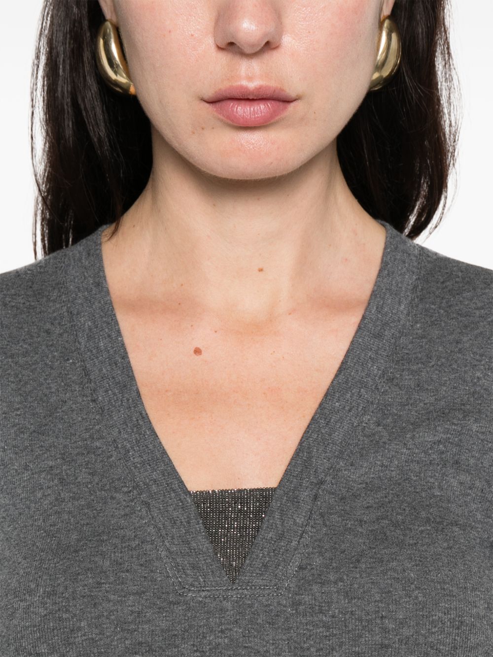 Brunello Cucinelli Sweaters - Blacks and greys | c615c5b9541ec86cb2977f63f9a3bf0da34b82d3