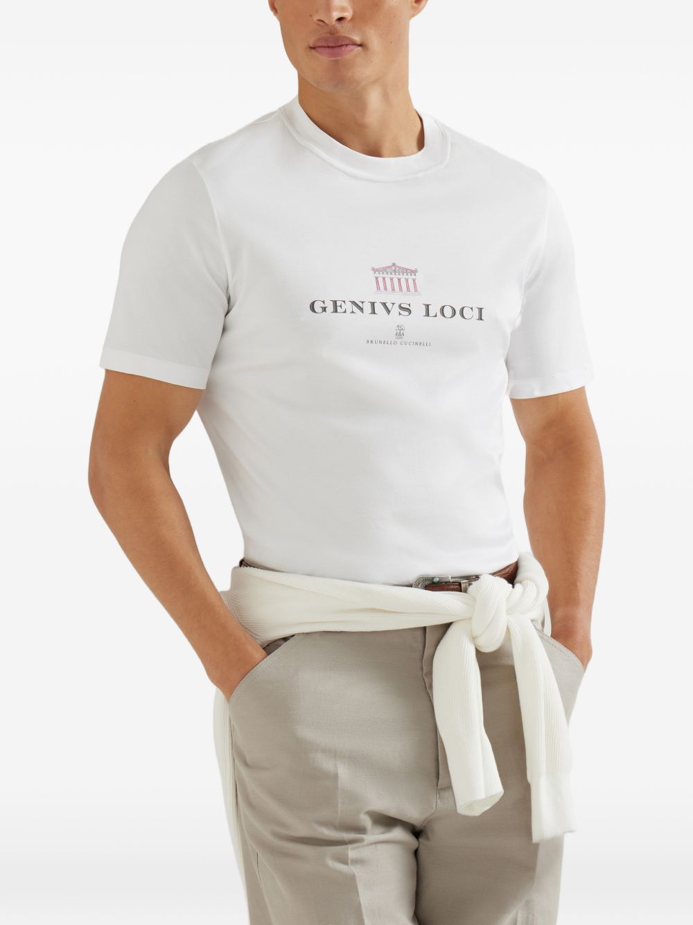 Brunello Cucinelli T-shirts and Polos - Light and natural | ea65876fe84be30ae6ca3c394082b603b18b6e8f