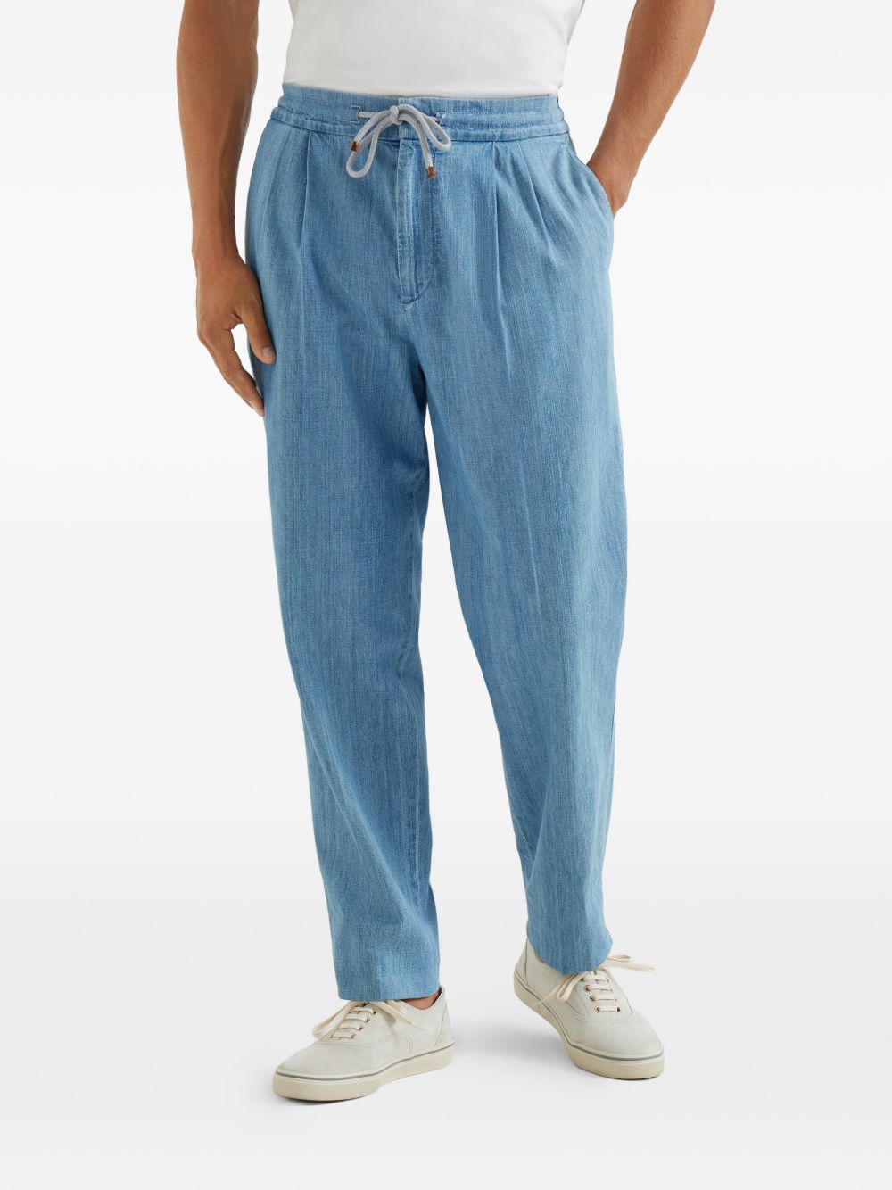 Brunello Cucinelli Trousers - Blue and green | fcd5f9832964153c8c762601c5798258e739f71b