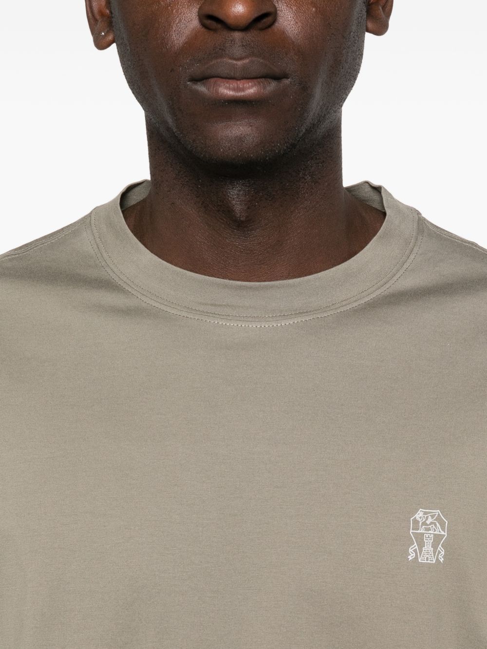 Brunello Cucinelli T-shirts and Polos - MARRONE | 66a034ba16bbe7e355b5f11e7ab1f8cd43dcb54f