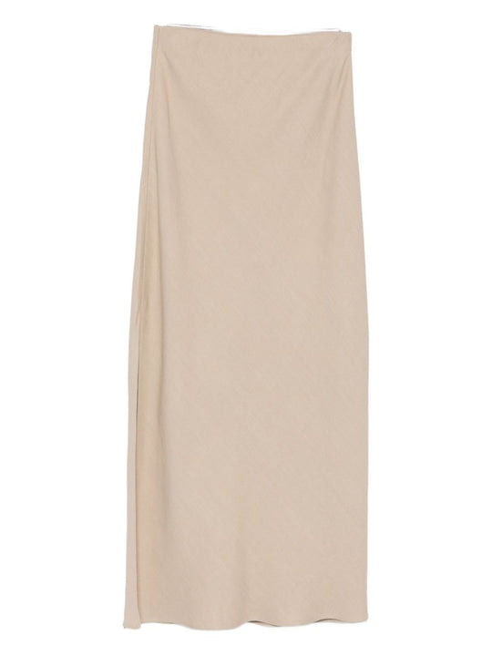 Line Blend Long Skirt