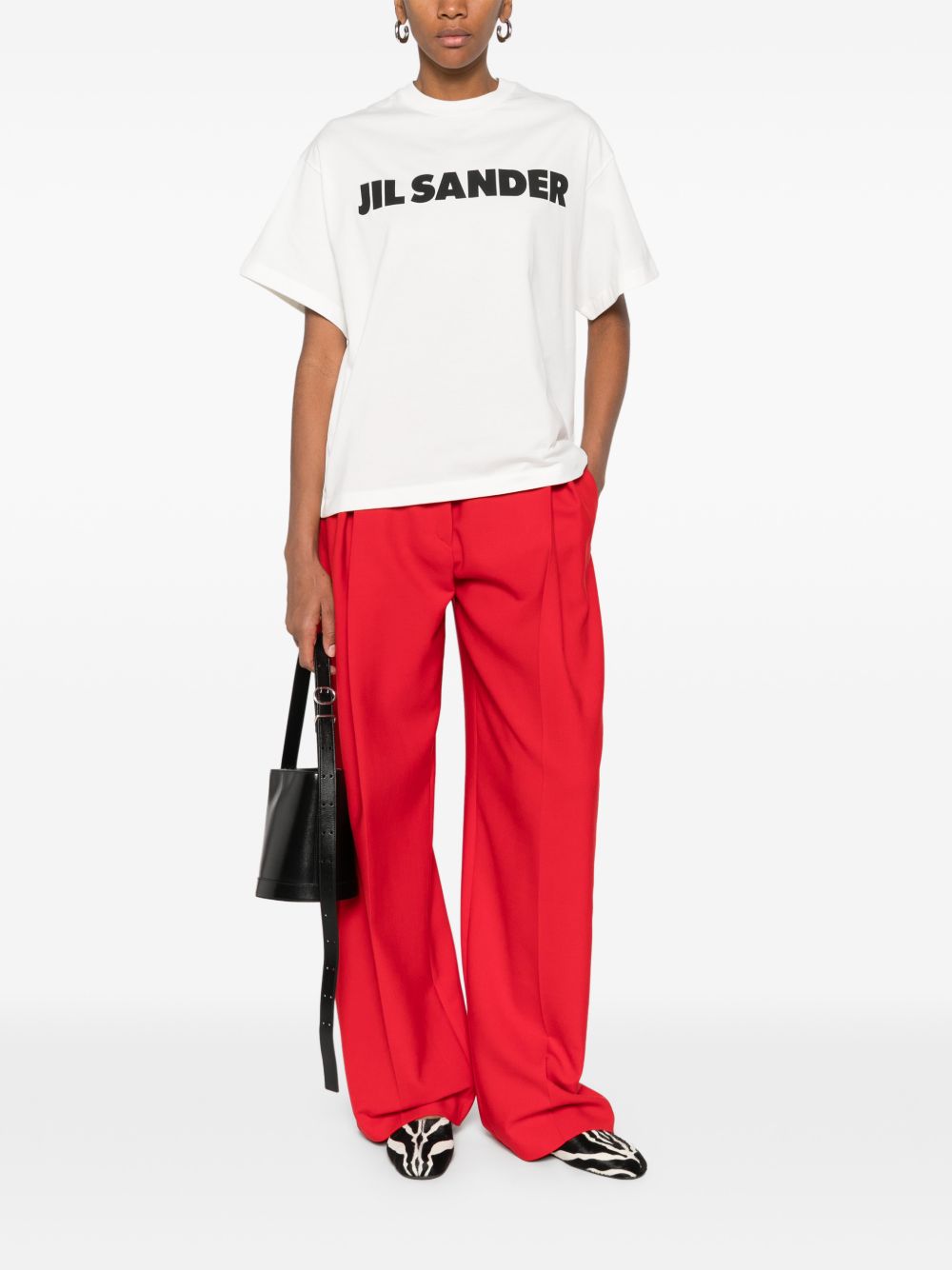 Jil Sander T-shirts and Polos - Light and natural | 0c200f36642fe50435e2f414ad281cc5c24234f5