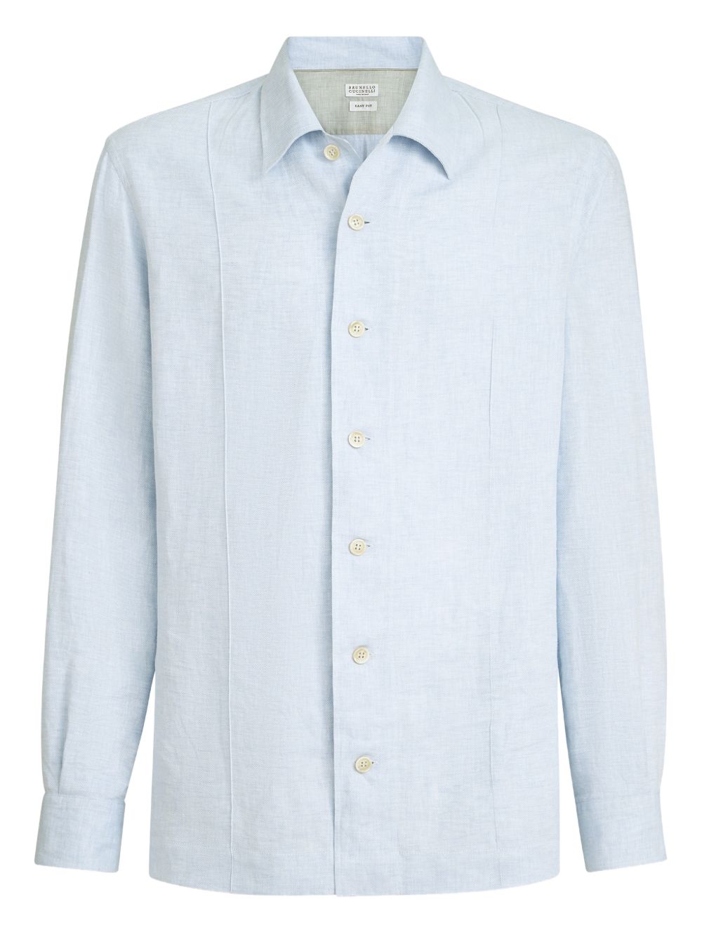 Brunello Cucinelli Shirts - Blue and green | b65ac26d3bac6baed71fe07fcfd48e975519068a