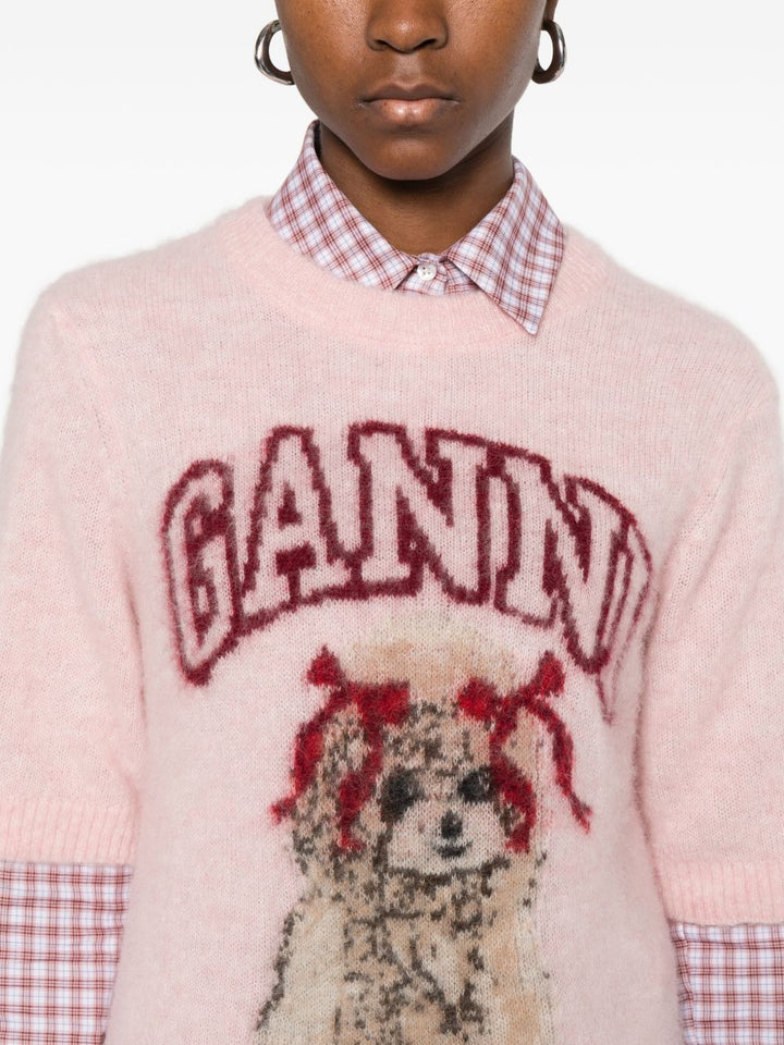 Ganni T-shirts and Polos - Light and natural | 1ca6b2da42b4f5ff714f8841df61e5684d08838b