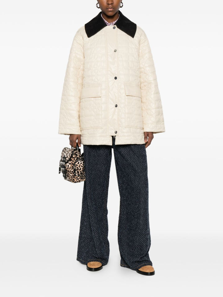 Ganni Jackets - Light and natural | becf43e3cb7b47b405b2f489c4f7075bdc7da90b