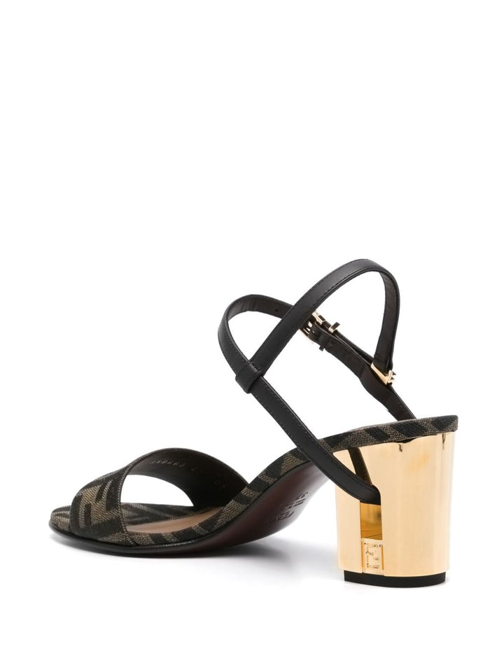 Fendi Sandals - Brown | a4377351628e4bcba395d8adbcb6d0032eae027f
