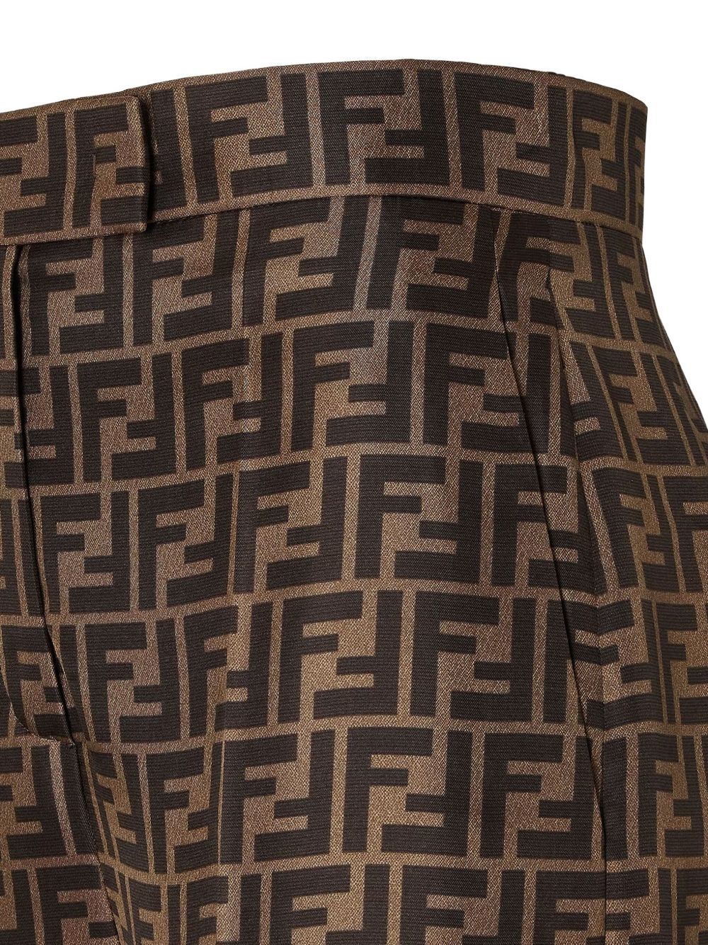 Fendi Trousers - Brown | 2f6618f0e52ef174e4aa0a99ce9b11756a0fdd47