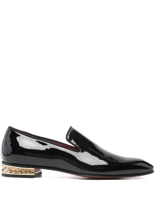 Dandy Rocks Patent Leather Loafers