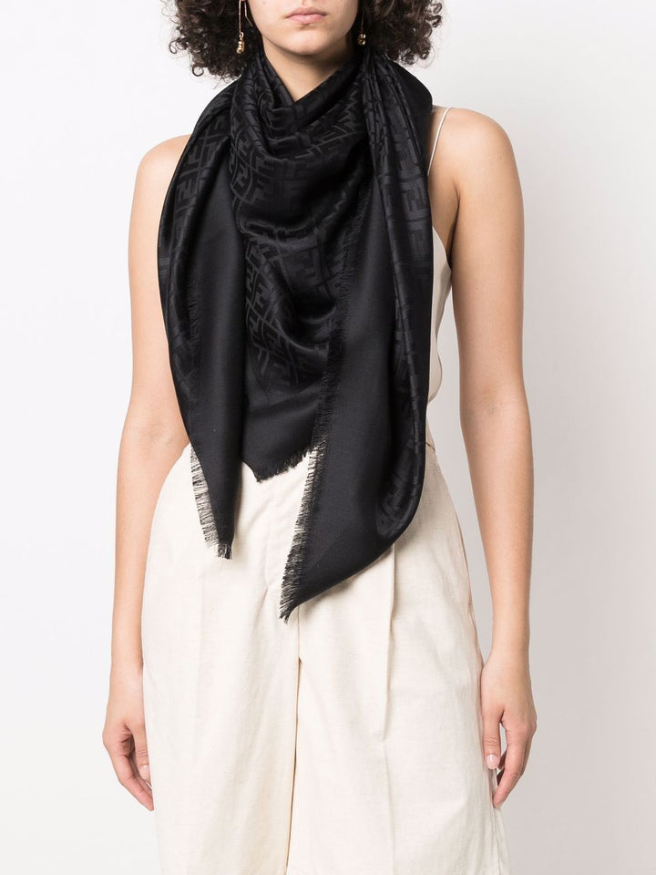 Fendi Scarfs - Blacks and greys | b0e0f5a17f7ec94bb666b3793ae40b996c3d0f30