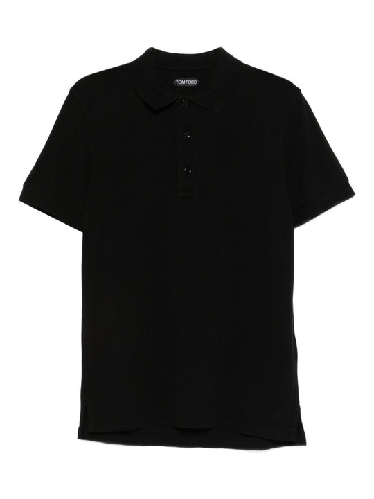 Cotton Blend Polo Shirt