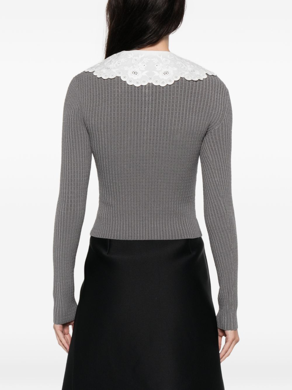 Self-Portrait Sweaters - Blacks and greys | bedd148e4381194de7503e593e7ce0e243a9b5c0