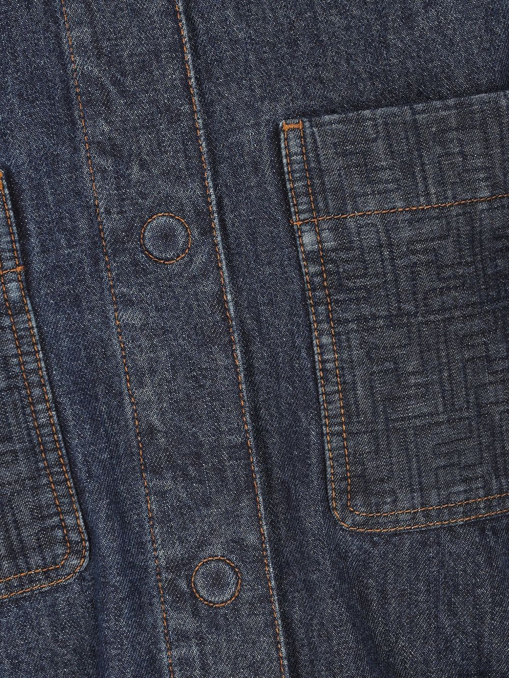 Fendi Coats - Blue and green | bbc3137eef5b49bb40d86864df3a6e3dff0ee635