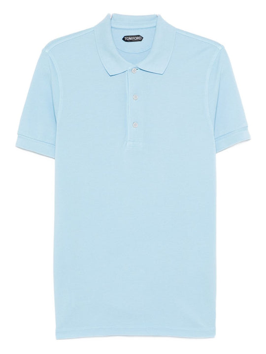 Cotton Blend Polo Shirt