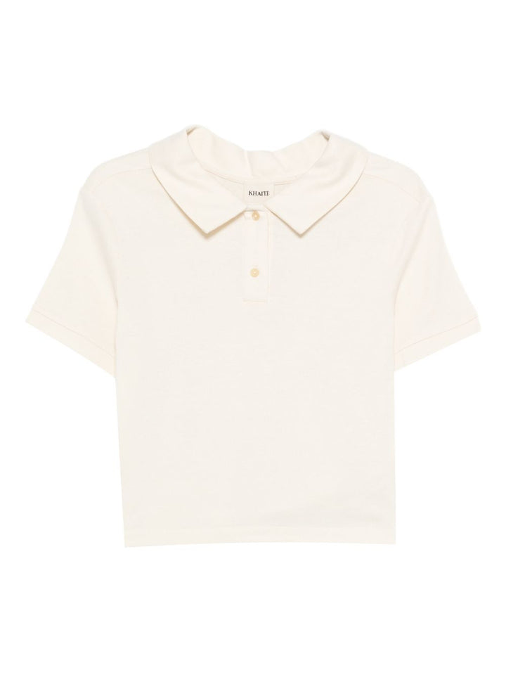 Khaite T-shirts and Polos - Light and natural | 9f0d551759ebd20ad72c54a271e19fa5f5e794cc