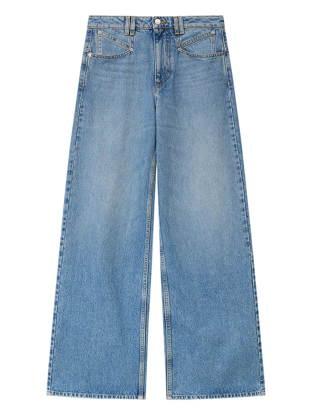 Isabel Marant Jeans - Blue and green | 8d99f6fa688ebe23e9e08b4daea013d601c8aa45