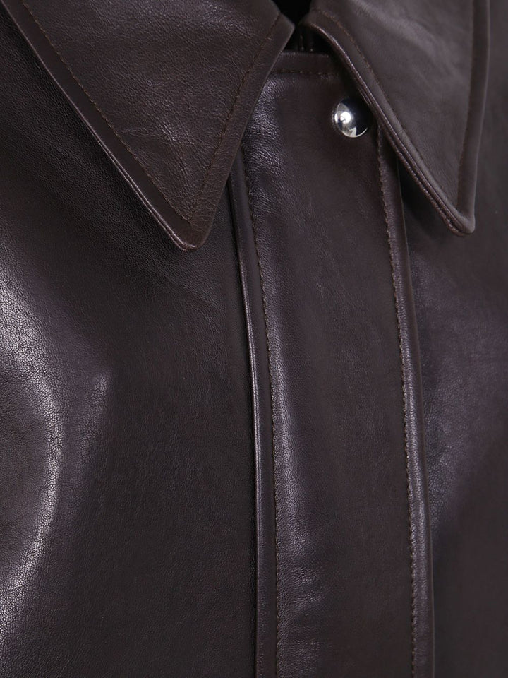 Khaite Jackets - Brown | a6193319d9ba8fb1994cb495c005f473fe755180