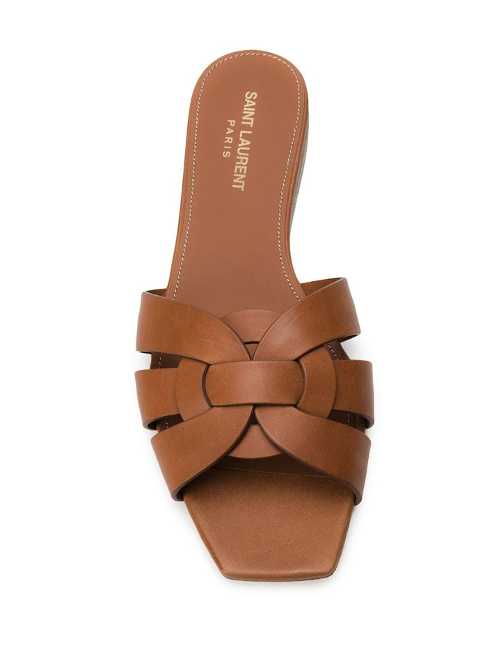 Saint Laurent Sandals - Brown | a4630c0d1c9bf0de77f2e9ceed864847de05236d