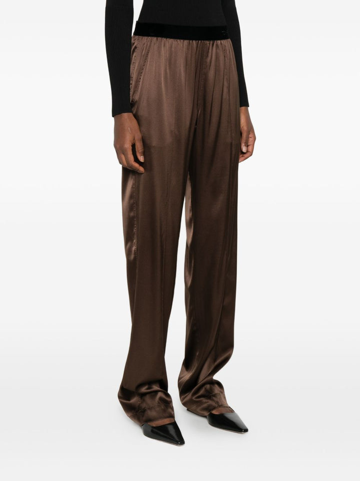 Tom Ford Trousers - Brown | 4b8b3de6af6c45b3c686ce3365a0a6eb4c6deb30