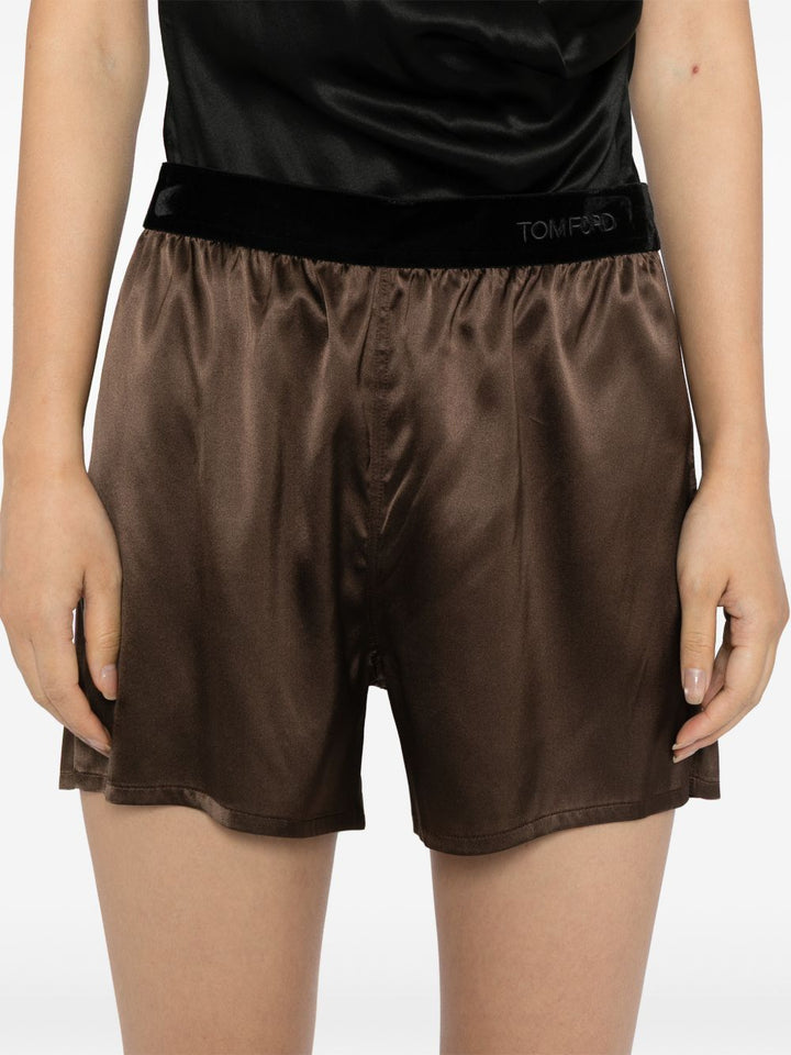 Tom Ford Shorts - Brown | f1a5942f7d5b3fe39c1c776130318ec93233727c