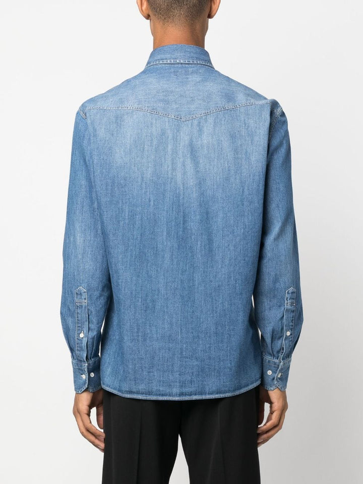 Brunello Cucinelli Shirts - Blue and green | 4ca919c97d335a4080813089c3276d892d0e1955