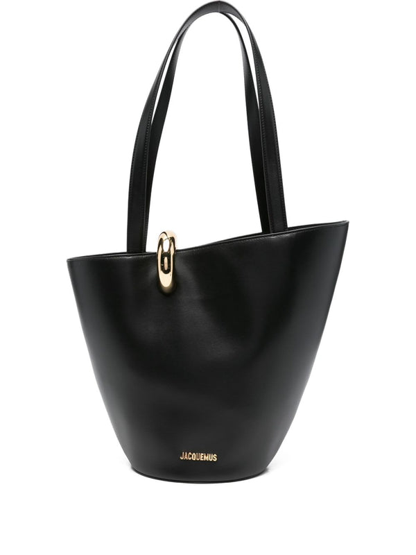 Le Bambola Moyen Leather Bucket Bag
