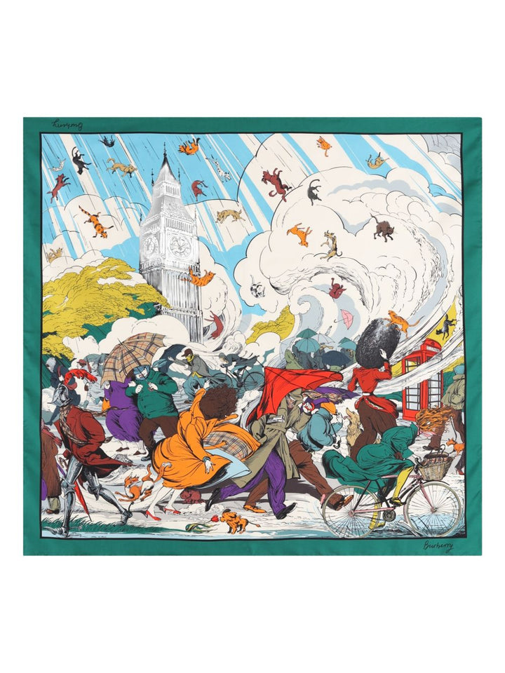 Burberry Scarfs - Blue and green | a68a10a101d66174a8005340d5461d9ee3a8dfe6