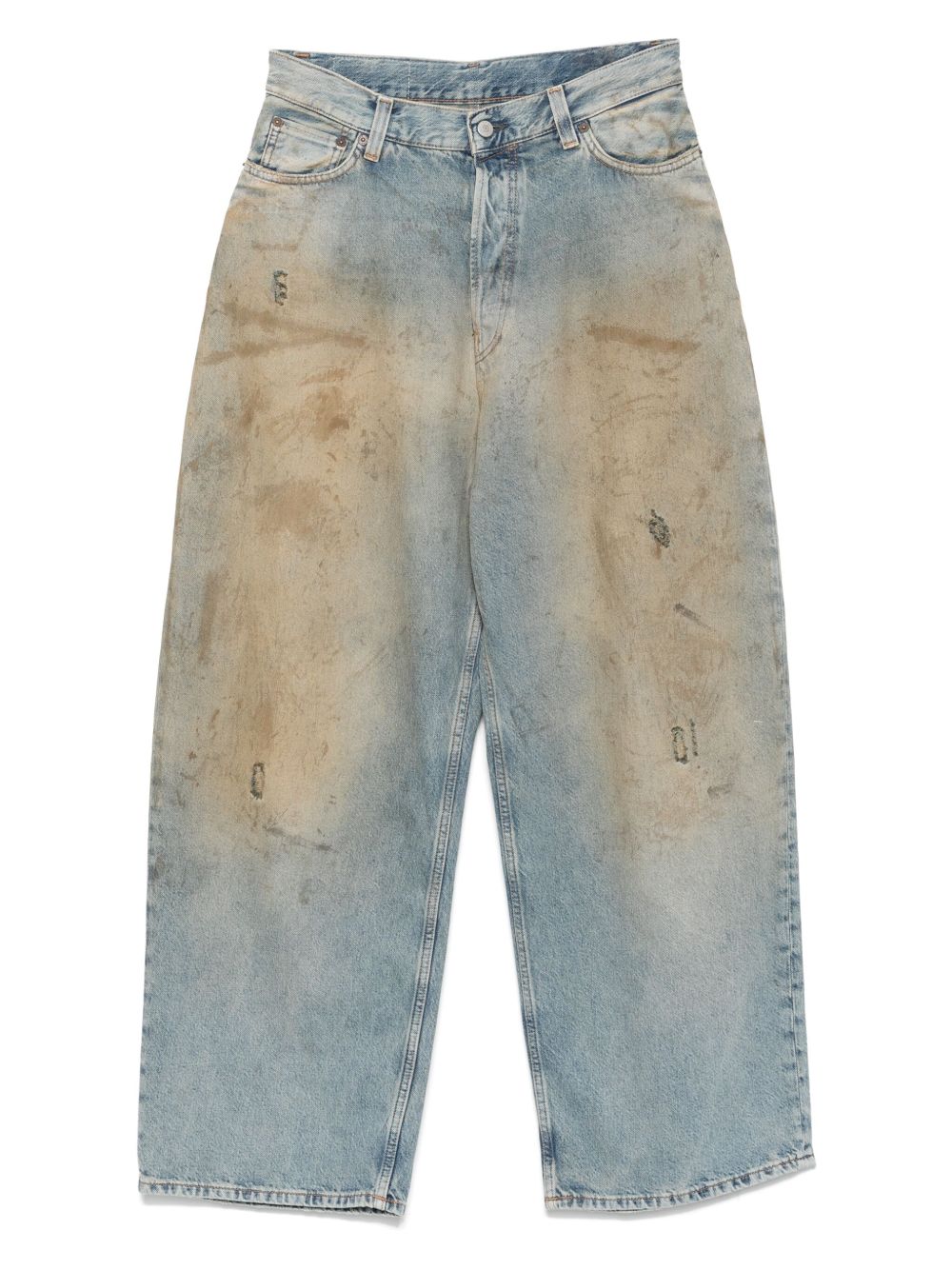 Acne Studios Jeans - Blue and green | a0b9fca7a8a35d5b17e0f9c653d6b95dce116cff