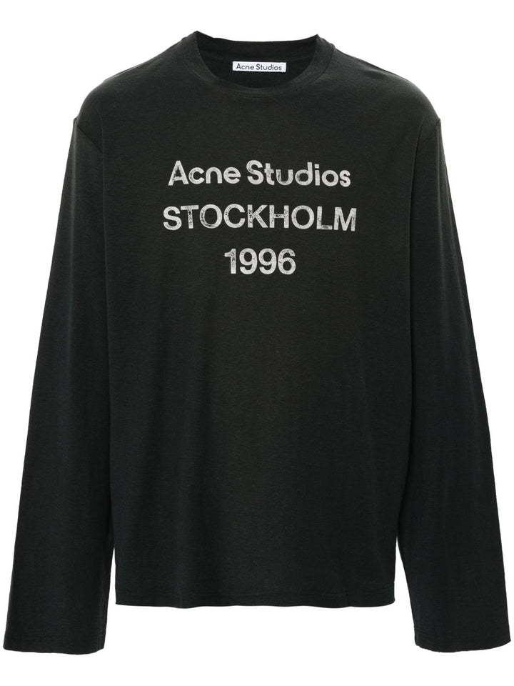 Acne Studios T-shirts and Polos - BLACK | b846c8575a9d9a0638a1067d41630d5eb994ccf6