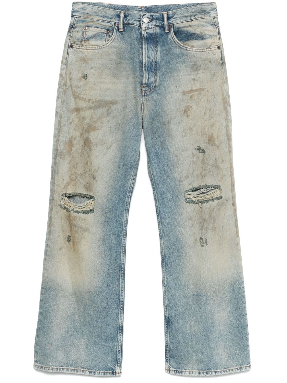 Acne Studios Jeans - Blue and green | e32e38e29c22d352fa5693b0364443d11b14b925