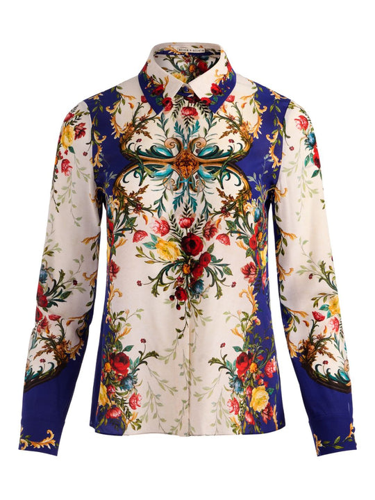 Printed Silk Shirt