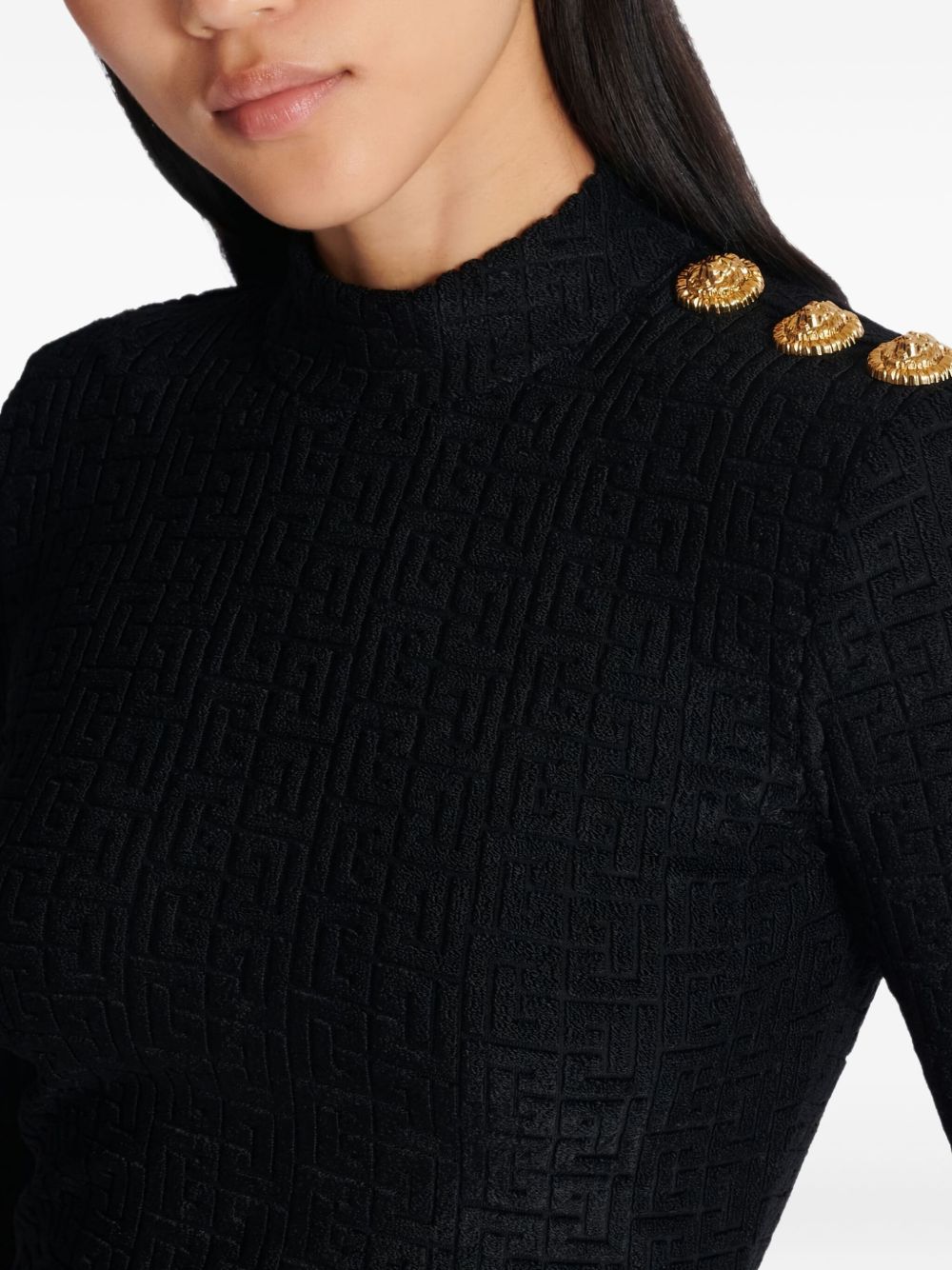 Balmain Sweaters - Blacks and greys | 2b6f9d9bcc1ea05c303427464cbf651bf85760c4