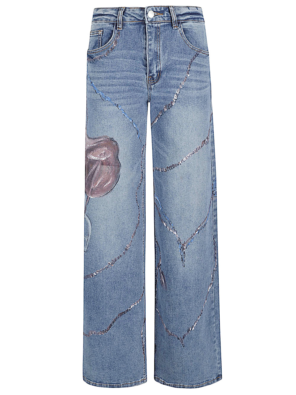 Ella Lago Di Como Jeans - Blue and green | fe8b8420264a7511042c99fa94f1a00f142e3122