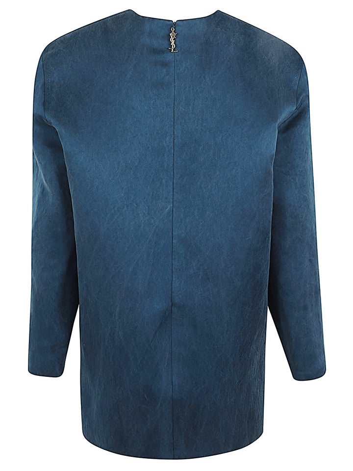 Saint Laurent Dresses - Blue and green | 81f7964afbddd3b89bc720f0308d2f066c599ea2