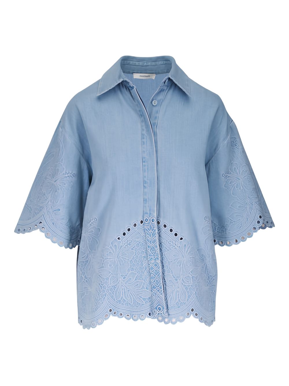 Zimmermann Shirts - Blue and green | 96f8fc07367398eaac0001e2bc141e663921f030