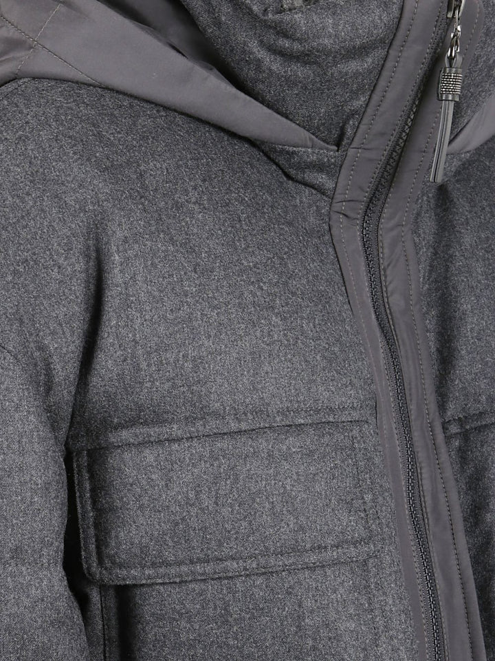 Brunello Cucinelli Coats - Blacks and greys | 9792fcb860ebdec6418948619829d7b63d6a89ed