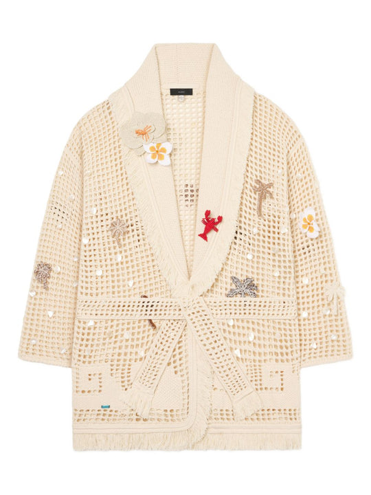 Where The Waves Begins Cotton Cardigan