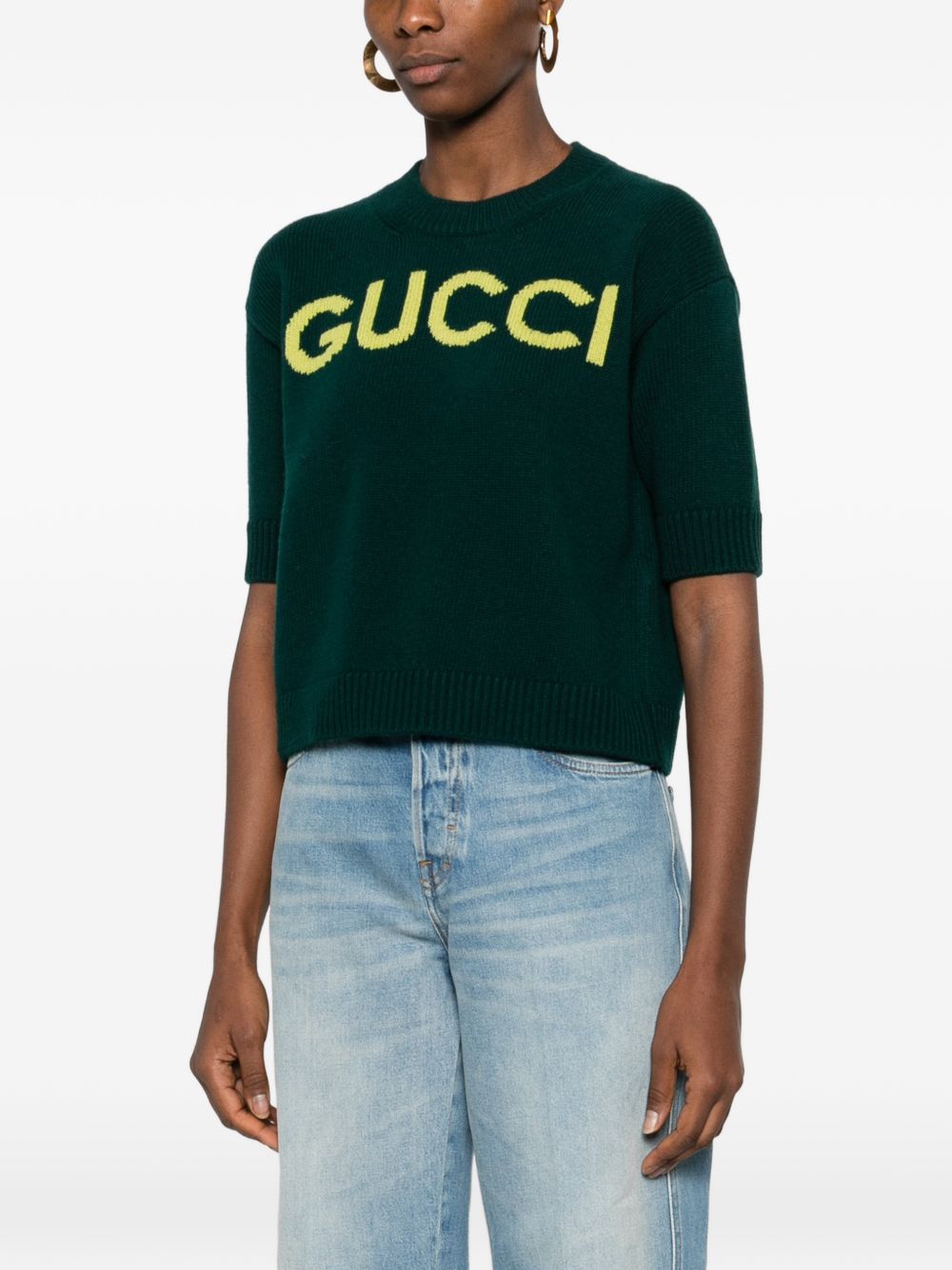 Gucci Sweaters - Blue and green | 2ddce4fddd032d5e578f49d88d97f84b563d0fa1