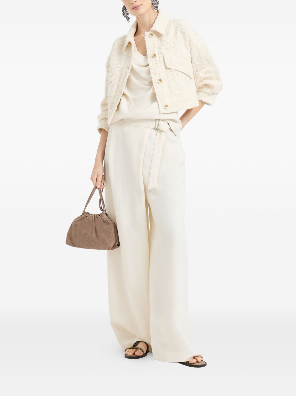 Brunello Cucinelli Trousers - Light and natural | 731b9eb5b939a7dd3f1c5a4fe6edc2f73c9f9fed