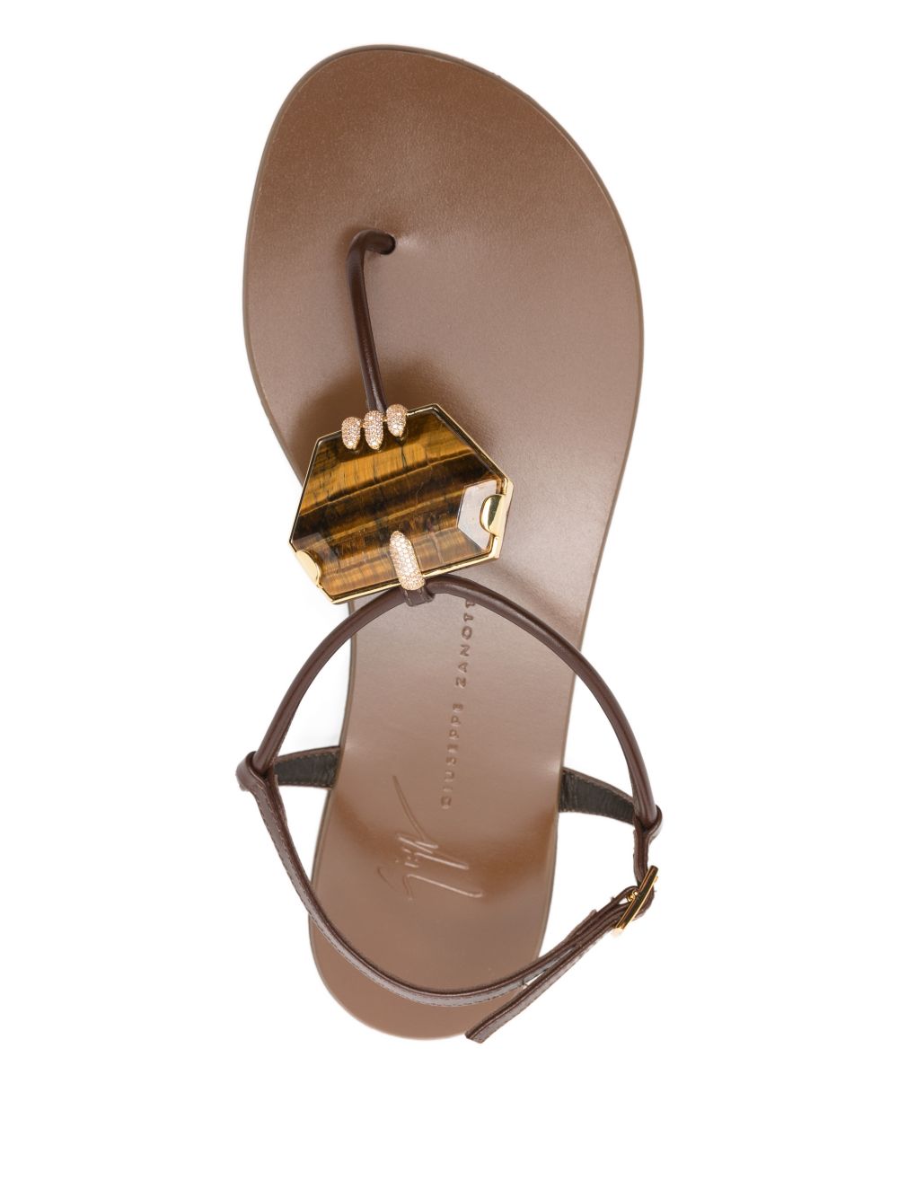 Giuseppe Zanotti Sandals - Brown | 9597b06cc3785dda99e6f8debc210a082d98ff31