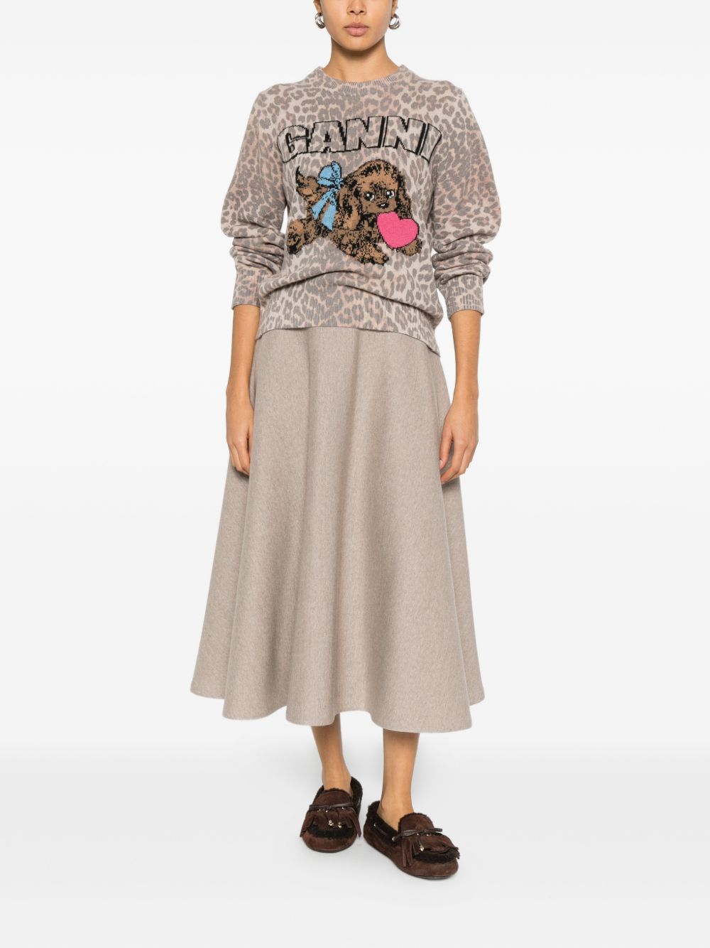 Ganni Sweaters - Brown | adb0f6d2f1910c820c4b822402f9be1bfa5d4b2d