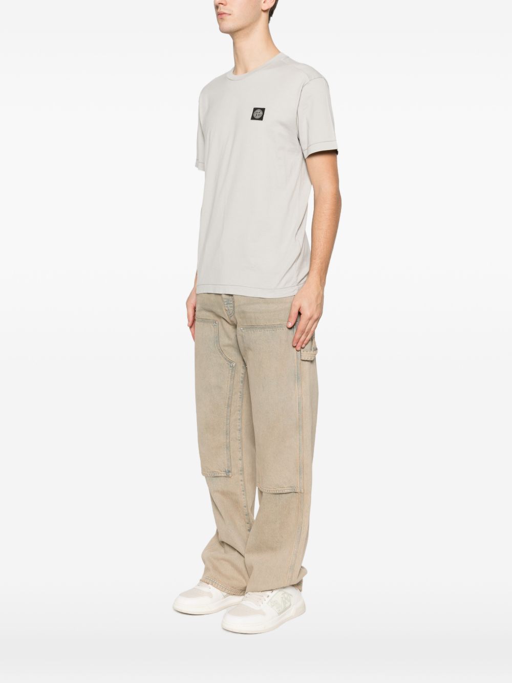 Stone Island T-shirts and Polos - GREY | f060d17214ac73b1bcb99fb9d1903668ffc97728