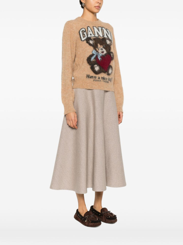 Ganni Sweaters - Brown | 6f22eadd7b4c8d1c8b5b5f9be0b716fa12c49944