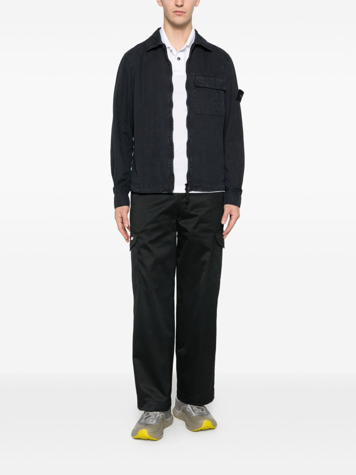 Stone Island Shirts - Blue and green | f19c6a22913594eddc5882941566346016755b1f