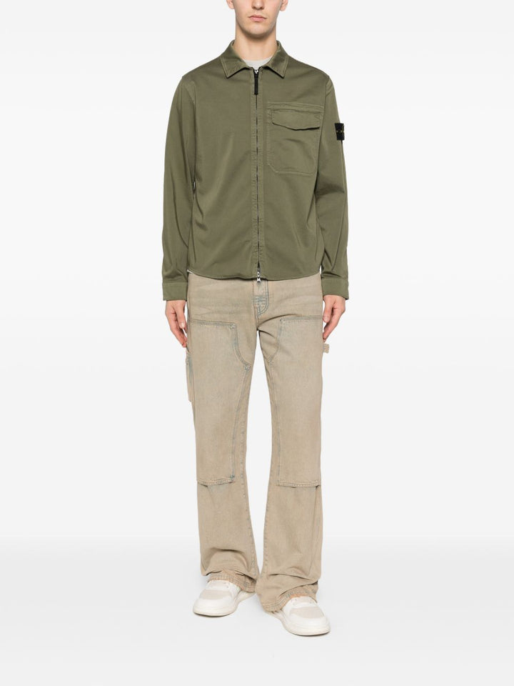 Stone Island Shirts - Blue and green | d12fc309a7d6502eecec1deef16288614da8785e