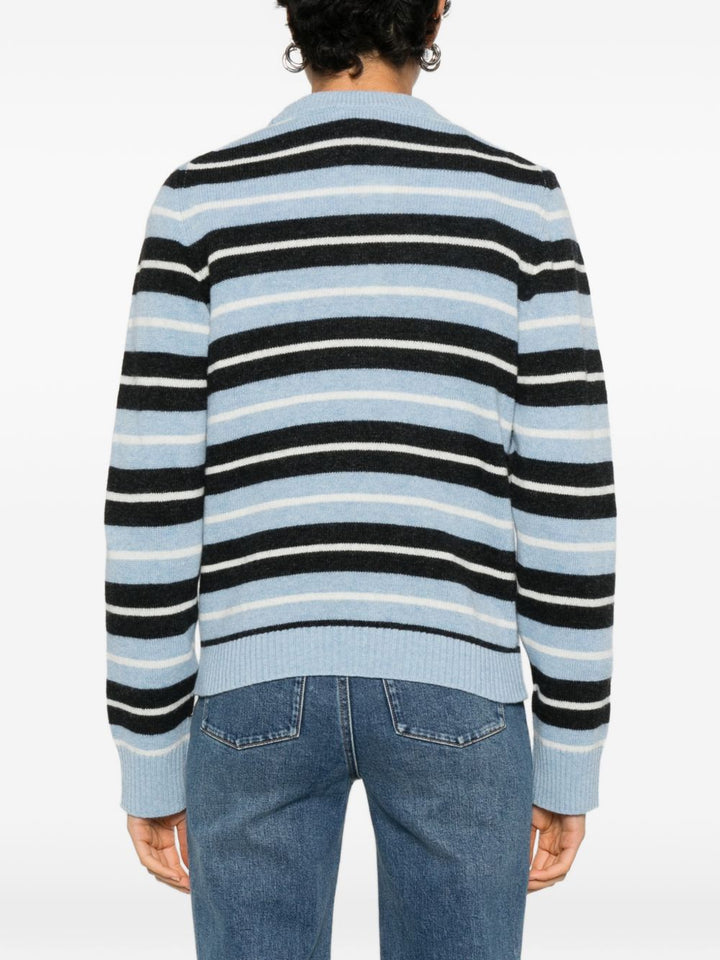 Ganni Sweaters - Blue and green | 7012dab11aa3d9b360e3e77bd9eb2a64627cec3f