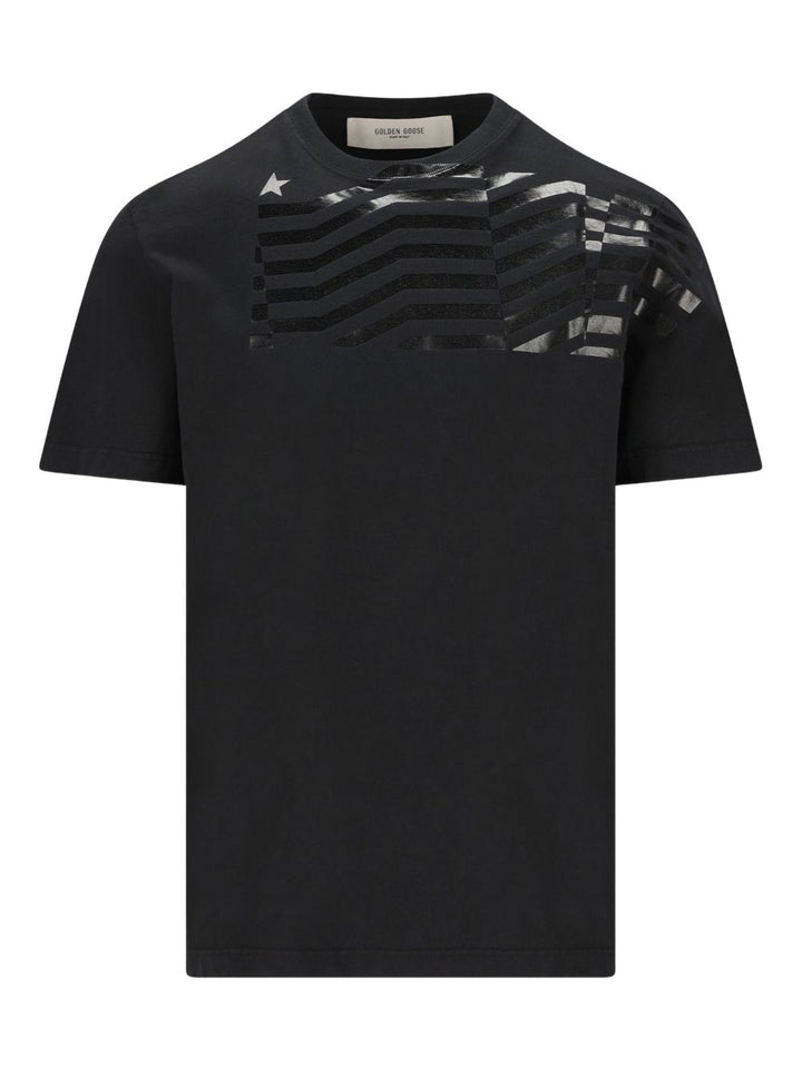 Golden Goose T-shirts and Polos - BLACK | ddbfc0522b8a235e96093b5527f62deeba1932e8