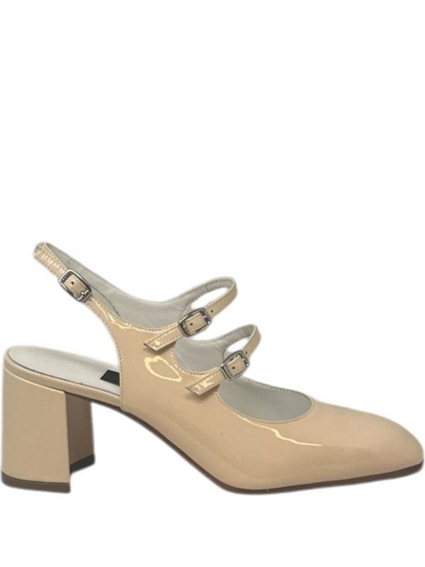 Banana Patent Leathet Pumps