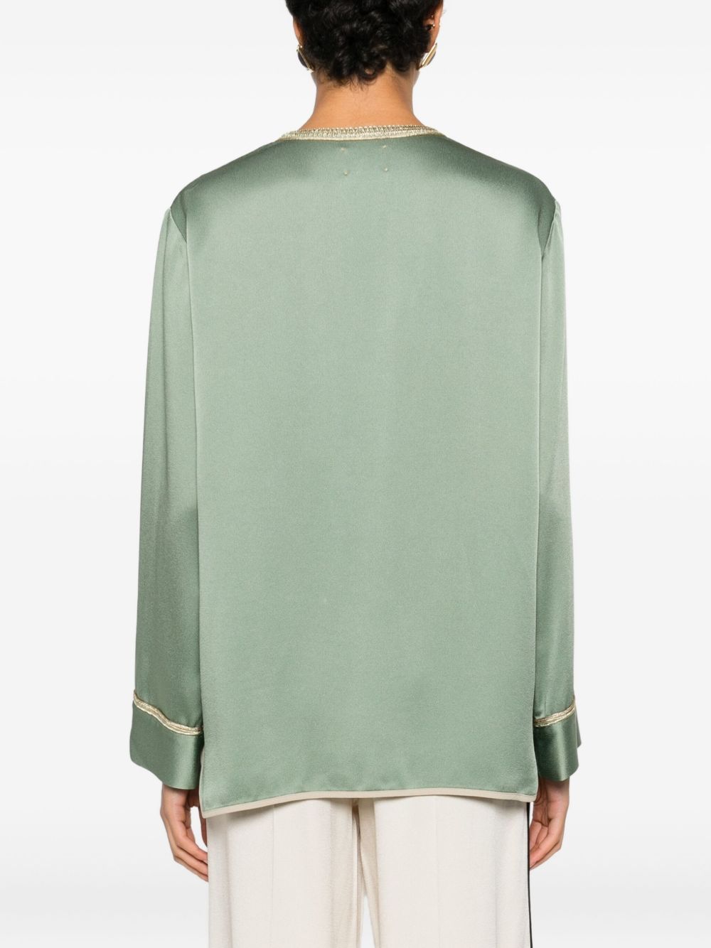 Forte Forte Jackets - Blue and green | baf17b18d1df7e4ed87d2abbdc04dd52b7782a70