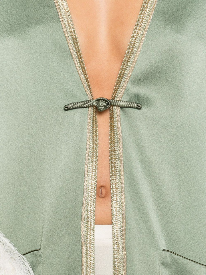 Forte Forte Jackets - Blue and green | a8473ae668b82230ade8dff209d5aa1435790a62